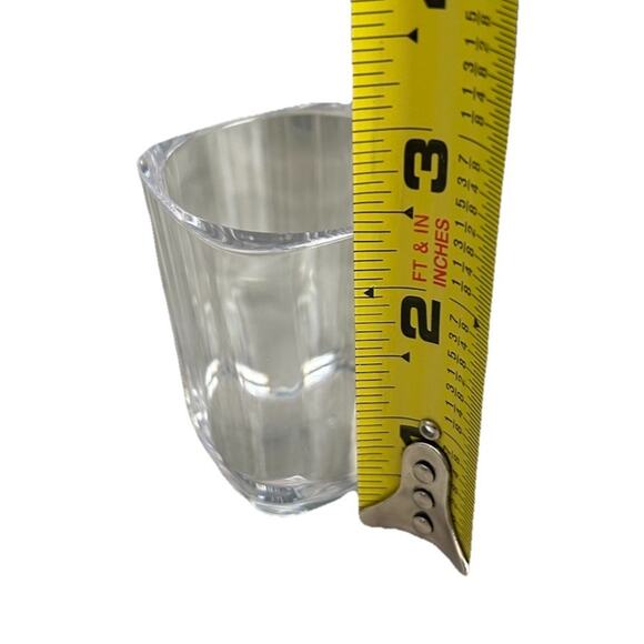 100 Piece Acrylic Shot Glasses 2 oz Clear Bulk Reusable Wedding Party Plastic - Picture 4 of 11